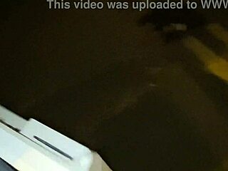 Mature blonde Cracky interacts with TV in reality show.