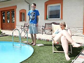 I told you to clean the pool, big tits curvy femdom face sitting