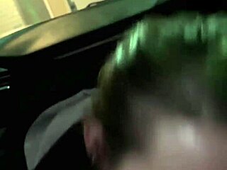 Risky blowjob and huge creampie in shower