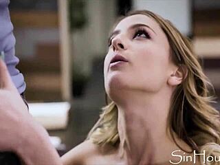 Kristen Scottのワイルドな18+ティーン物語、ガレージで！ 😈