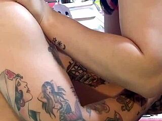 Young student gives a rich blowjob for the job.