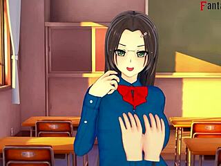 Fuck girlfriend's best friend in Shinmai Maou!