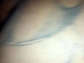 Ebony tattooed woman takes monster cock in ass