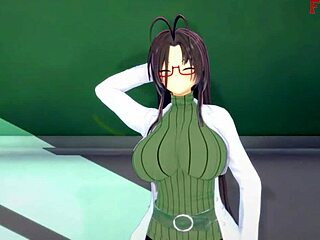 Fuck girlfriend's best friend in Shinmai Maou!