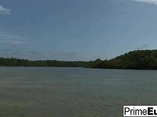 Barbie banks engages in bold threesome with intense blowjob, ass play, and cumshot