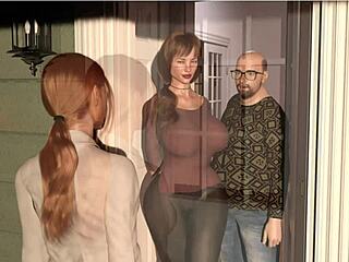 Damn! Milf Breeder Kapitola 3 s obrovskými cicmi a monster kuracom!