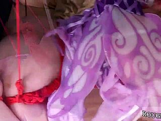 sexy blonde russian teen bound in extreme bdsm domination