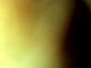 Retro blue film with tattooed model