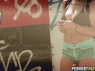 Picking Up Big Tit Teen Brooke Wylde In Public Hidden Outdoor