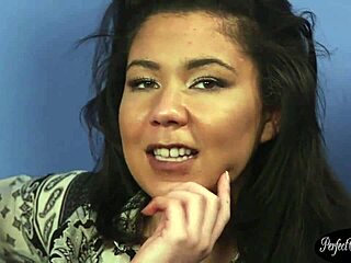 Blonde babe's bj skills put to the test.