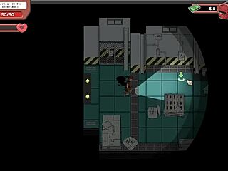 Nerdy Girl Gives Public Handjob in Spooky Milk Life Library