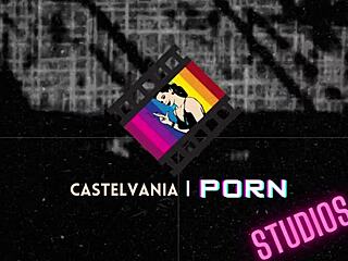 redhead wife with big ass gets husband to cum on face and eat ass