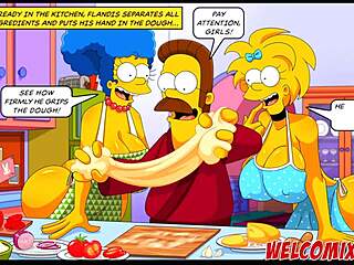 Simptoons辛普森色情中最好的屁股场景