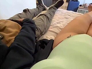 Sharing Bed with My Stepmom for Doggystyle Action