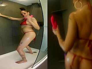 Shower Fun With Heated Toy