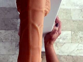 training to fuck with dildos and masturbation on hairy pussy