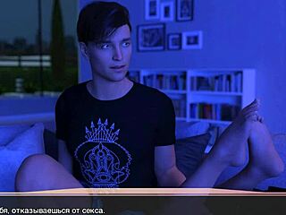 Blonde Stepsister Watches Adult Movie, Leads To Missionary Sex And Orgasm