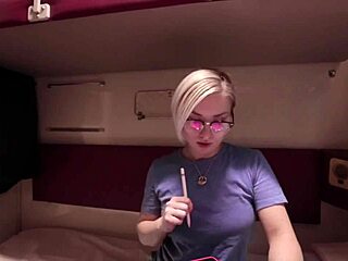 Andre Love Pounded Hard in Missionary on Public Train