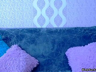 Amateur blonde engages in anal play and masturbation on camera