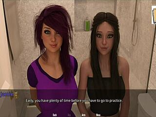 WVM 93 Jamie and Shauna Flaunt New Buttplugs in 3D