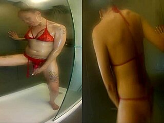 Shower Fun With Heated Toy