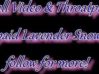 The bombshell model earns cash by deepthroating cock on camera, swallowing deep cum.