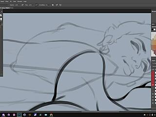 Darkcookie streams summertime saga game on picarto in 720p