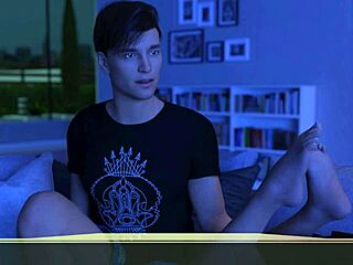 Blonde Stepsister Watches Adult Movie, Leads To Missionary Sex And Orgasm