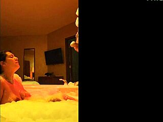 Masturbating Milf In Bath Gets Deepthroat And Doggystyle Fucking At Hotel