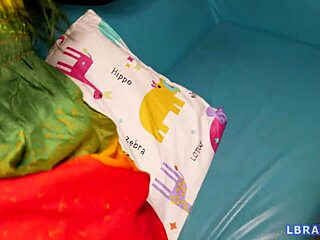 yo, ladyboy green takes it bareback hard!