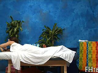 Intense Massage Turns into Hot Sex Session