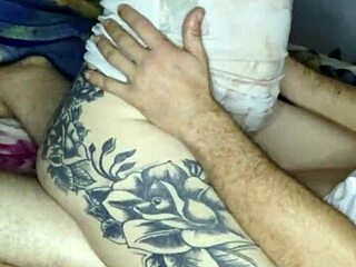 Young Married Couple Enjoys Amateur Fun