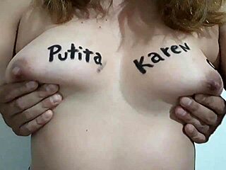 Amateur Fondles My Tits And Pinches Nipples