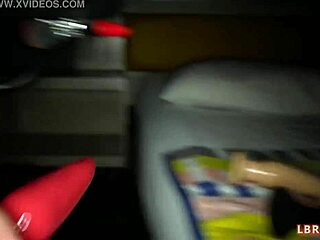 Ladyboy Green Gets Fucked Bareback On The Sex Chair In Skirt