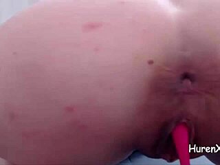 Horny German Brunette Teen Offers Ass And Pussy