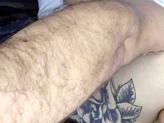 Young Married Couple Enjoys Amateur Fun