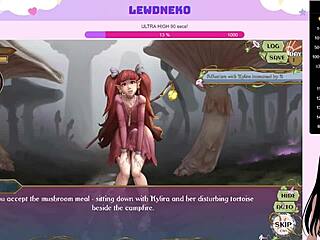 Vtuber Lewdneko Explores Big Tits And Cage In Tales Of Androgyny Game