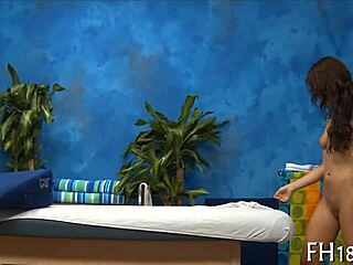 Intense Massage Turns into Hot Sex Session