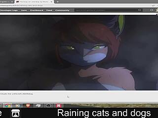 raining cats and dogs, feeling so wild