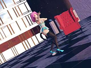 【Mmd】Pink Cat 【Touhou】R - 18