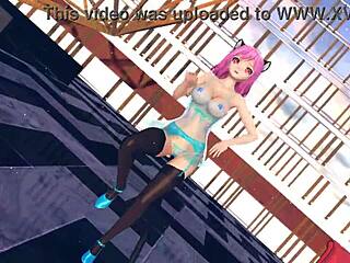 【Mmd】Pink Cat 【Touhou】R - 18