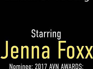 Jenna Foxx's hairy pussy gets pounded hard.