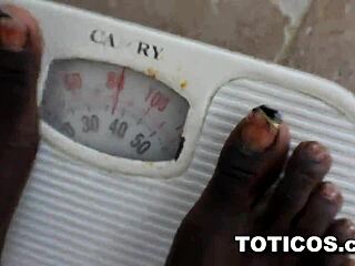 I crave this Black Latina teen pussy from Dominican beach