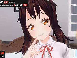 Uninhibited Japanese Hentai animation featuring sensual oral and manual stimulation with immersive ASMR experience