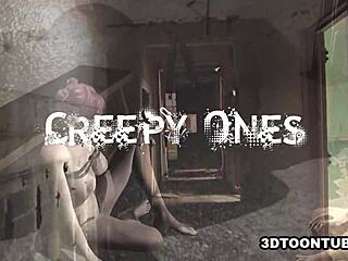 Blindfolded 3d Toon Redhead Gets Her Pussy Licked And Fucked Hard!