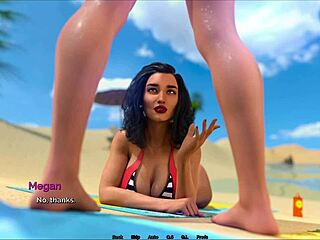 パイパンブロネットと無毛ダンスゲーム黙って踊れ