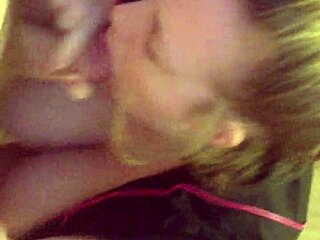 Busty BBW Sucks Sloppily!