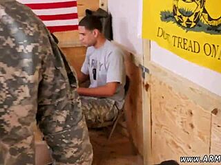 Boys Experience First Time Gay Anal Sex with Drill Sergeant