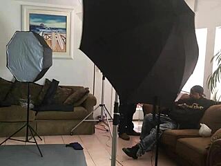 kaiya rose gives sloppy blowjob to big black cock.