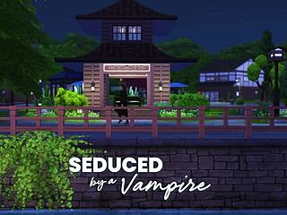 Flirting With a Vampire in Wild 3D Hentai Orgy Preview!